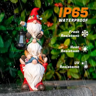 Highlights the product's IP65 waterproof rating and resistance to various weather conditions, reassuring customers of its durability for outdoor use.