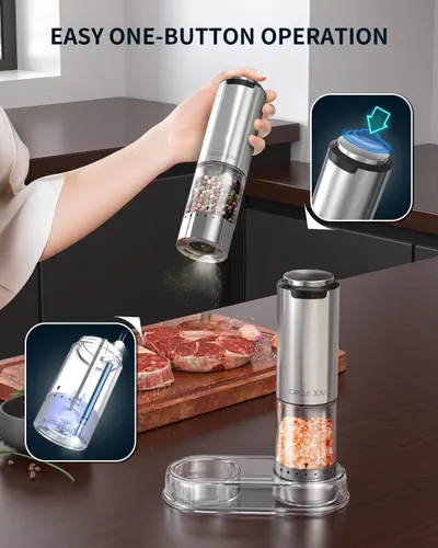 Highlights the ease of use with a single button operation, emphasizing simplicity and convenience for the user.