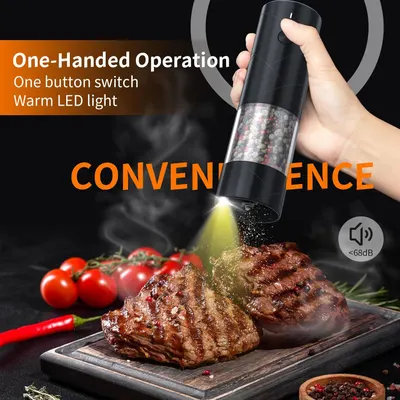 Highlights the convenience of using the product with just one hand, emphasizing ease of use.
