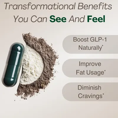 Highlights multiple health benefits of the product to attract health-conscious consumers looking for a comprehensive solution.