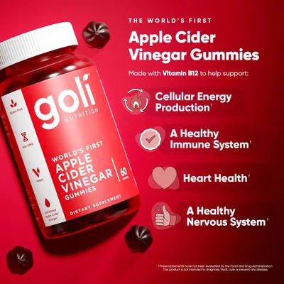 Highlights multiple health benefits of the apple cider vinegar gummies to showcase its versatility as a dietary supplement.