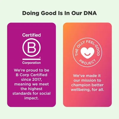 Emphasizes the company's commitment to social responsibility and wellbeing, building trust and positive brand association.