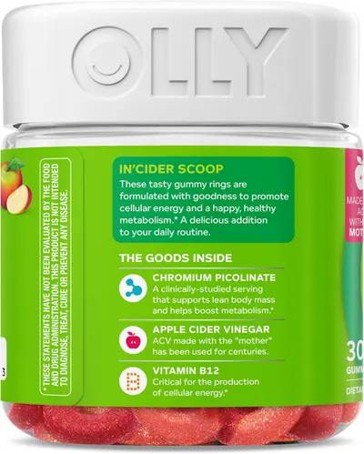 Highlights multiple health benefits of the product, including metabolism support, cellular energy production, and lean body mass support.