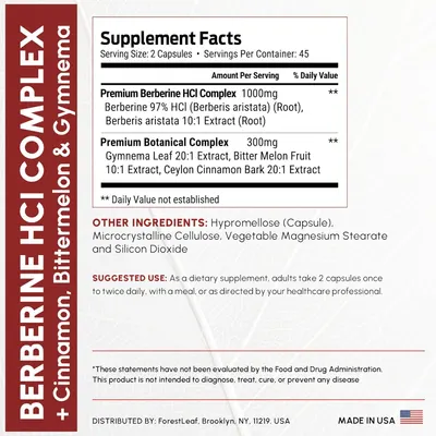 Provides detailed information about the product's composition, serving size, and ingredients to help customers understand exactly what they are consuming.