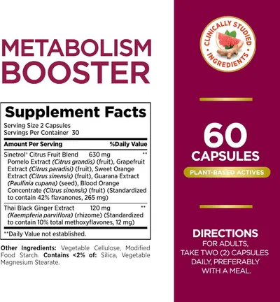 Provides detailed information about the product's ingredients, serving size, and nutritional content to help customers understand what's in the supplement. Informs customers about the recommended…