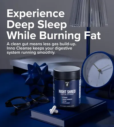 Highlights the product's ability to promote deep sleep while simultaneously burning fat, emphasizing its dual benefit for nighttime weight loss.