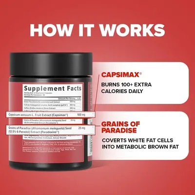 Explains how the supplement works by highlighting key ingredients and their effects on metabolism and fat burning. Showcases multiple benefits of the…