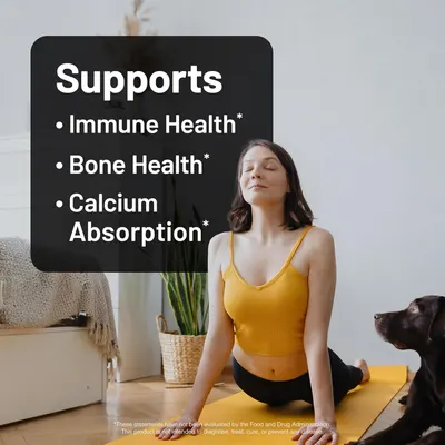 Highlights multiple health benefits of the product to appeal to health-conscious consumers looking for comprehensive nutritional support.