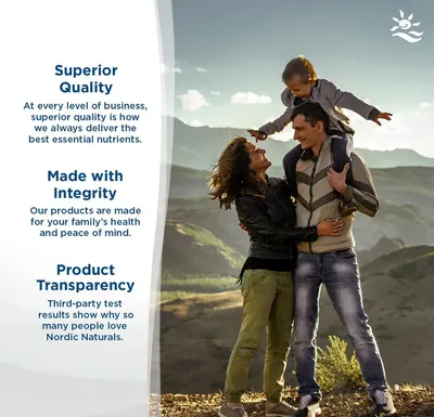 Highlights multiple key benefits of the product to build trust and demonstrate value to potential customers. Shows a happy, healthy family enjoying the…