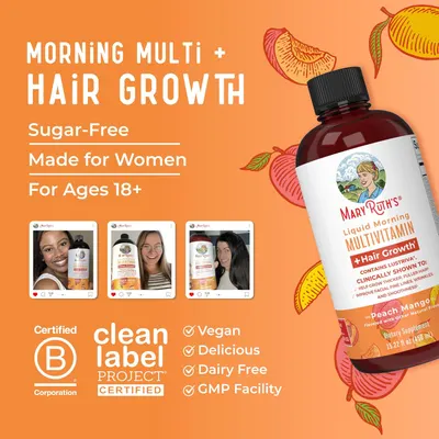 Secondary Images for MaryRuth's Liquid Multivitamin + Hair Growth