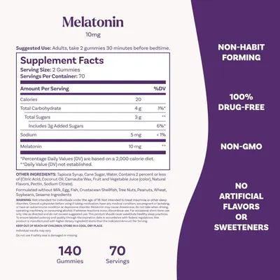 Secondary Images for Natrol Melatonin Gummies