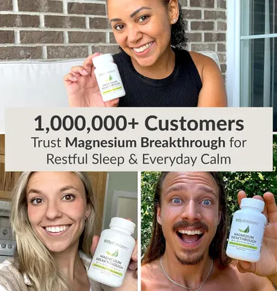 Builds credibility by showcasing the large customer base and highlighting the product's benefits for sleep and calmness. Demonstrates real customer…