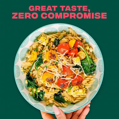 Emphasizes that the product delivers excellent flavor without compromising on other aspects, likely nutritional value or convenience.