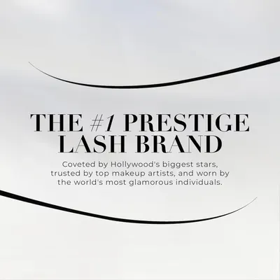 Establishes the brand as the top choice for luxury lash products, appealing to customers seeking high-end beauty items.