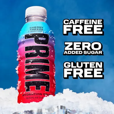 Highlights multiple health-conscious benefits of the drink to appeal to health-aware consumers looking for a refreshing beverage without caffeine, sugar, or gluten.
