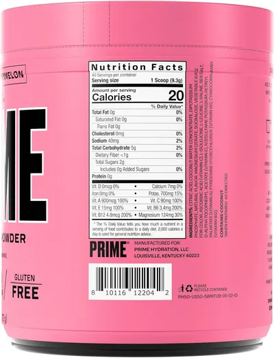 Provides detailed nutritional information and serving size details to help shoppers understand the product's contents and nutritional value.