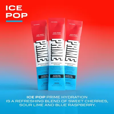 Secondary Images for PRIME HYDRATION+ Sticks ICE POP