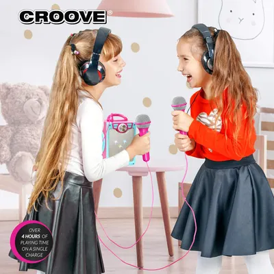 Secondary Images for Rechargeable Kids Karaoke Machine for Girls