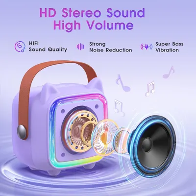 Highlights multiple audio features of the product to demonstrate its superior sound quality and capabilities.