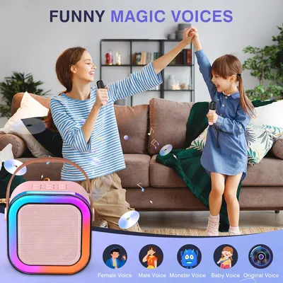 Secondary Images for Mini Karaoke Machine for Kids Ages 2-12