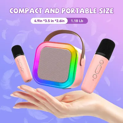 Demonstrates the product's small size and light weight to emphasize its portability and convenience.