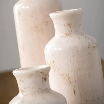Showcases the product in a real-world context, highlighting its aesthetic appeal and potential use as decorative home accessories.