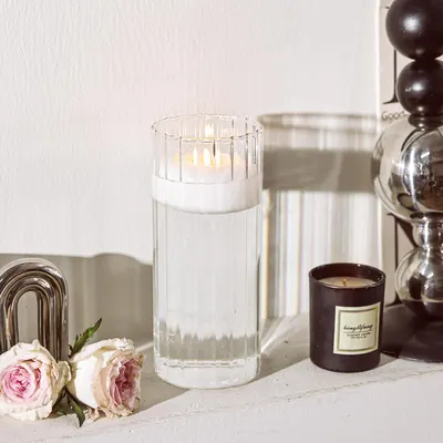 Shows the product in a stylish home setting to demonstrate how it enhances the ambiance and fits into elegant decor.