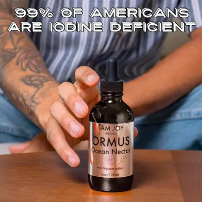 Highlights the widespread issue of iodine deficiency to create urgency for the product's solution. Showcases the product as a solution to iodine deficiency, emphasizing its key ingredient.