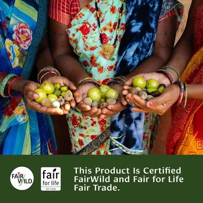 Communicates that the product is ethically sourced and supports fair trade practices, reassuring socially conscious consumers.