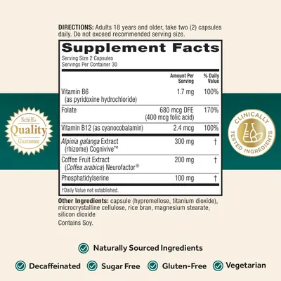 Provides detailed nutritional information and ingredient list to inform customers about the product's composition and dosage.