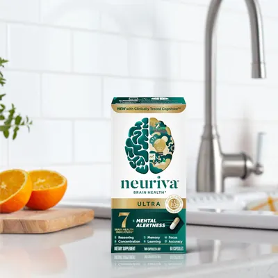 Highlights multiple cognitive benefits of the supplement, including mental alertness, reasoning, memory, focus, and more.