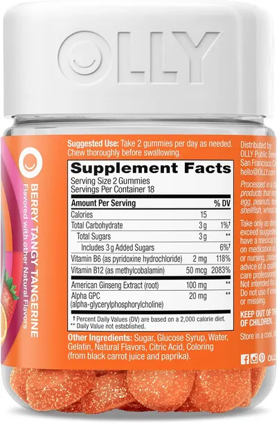Provides detailed information about the product's nutritional content, serving size, and ingredients to help customers make an informed decision.