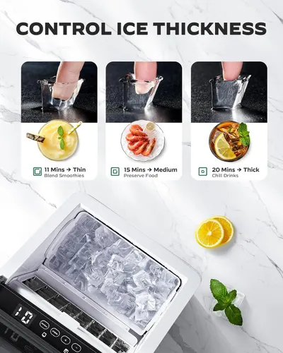 Secondary Images for Silonn Ice Makers Countertop