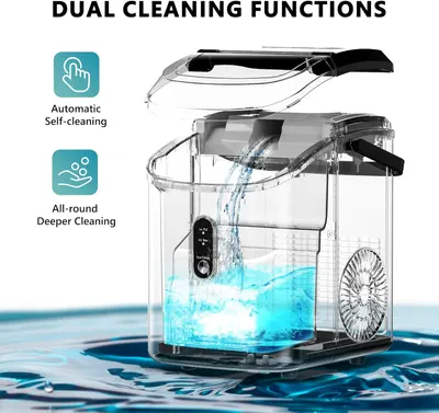 Highlights the product's dual cleaning functions to demonstrate its efficiency and thoroughness in cleaning.
