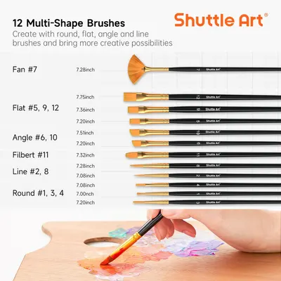 Secondary Images for Shuttle Art Acrylic Paint