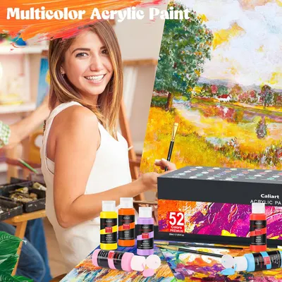 Secondary Images for Caliart Acrylic Paint Set