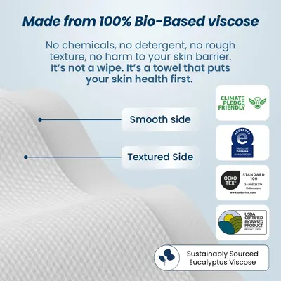 Secondary Images for Clean Skin Club Clean Towels XL® Supreme