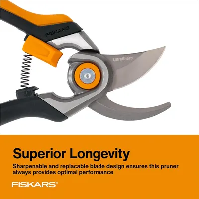 Highlights the product's long-lasting performance due to its sharpenable and replaceable blade design.