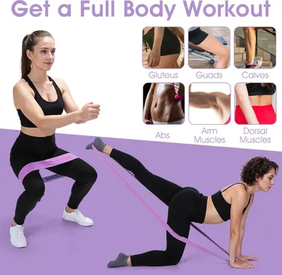 Demonstrates how the product provides a comprehensive workout targeting multiple muscle groups for a full-body exercise routine.