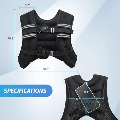 Secondary Images for ZELUS Weighted Vest