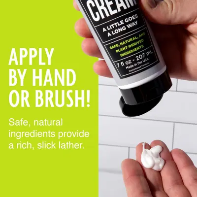 Demonstrates the product can be applied by hand or brush, emphasizing ease of use and versatility. Highlights the product's safe and natural composition, reassuring customers about its quality and…