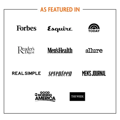 Builds credibility by showcasing the product's features in well-known publications and media outlets.