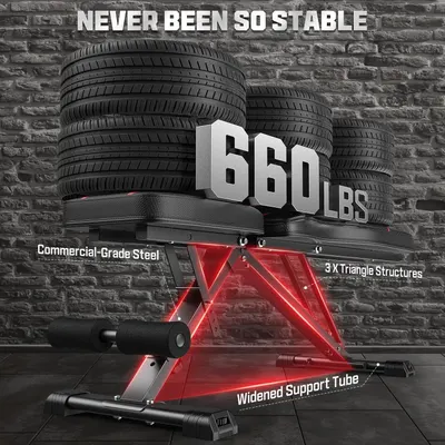 Metric graphic showing the 600lb weight capacity of the bench. Anatomy graphic showing high strenght parts. 