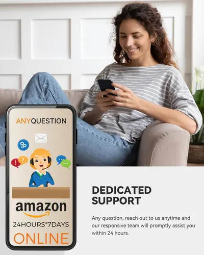 Reassures customers that Amazon provides dedicated support anytime they need assistance, enhancing trust and reliability.