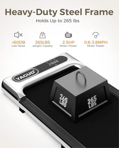 Highlights multiple key features of the treadmill to demonstrate its durability, power, and user-friendly operation. Provides specific numerical data to quantify the treadmill's capabilities and…