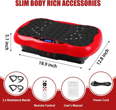 Secondary Images for Vibration Plate Exercise Machine