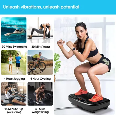 Showcases the various fitness activities that can be enhanced or tracked using the product, demonstrating its versatility for different workout types.