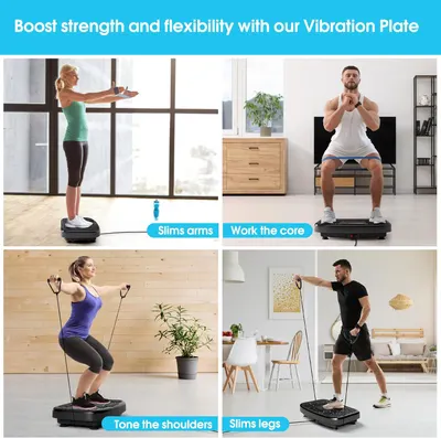 Secondary Images for SoftGym Vibration Plate Exercise Machine for Lymphatic Drainage