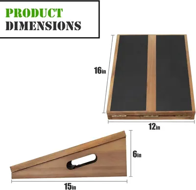 Provides exact measurements of the product to help customers understand its size and fit.