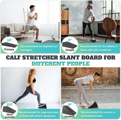 Secondary Images for Slant Board for Calf Stretching